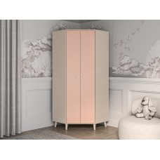 Stūra skapis MEVEL 1, rozā